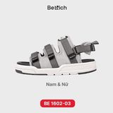  Sandal Nam BeRich 3 quai bế đế bằng - quai hậu tháo rời 