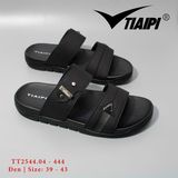  Dép ngang Tiaipi 2 quai phối Logo TA đính nút tam giác đế kép 
