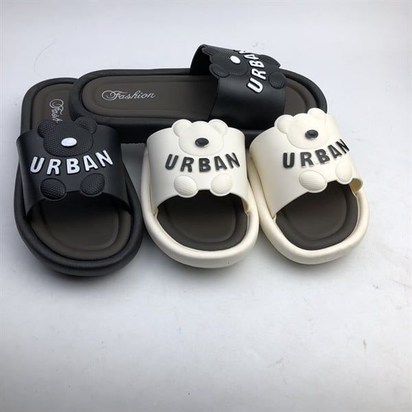 DÉP NHỰA NỮ KB 208 GẤU URBAN 489