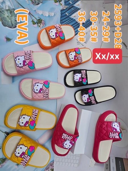  DÉP NHẸ 2593-D28 ĐẠI MÈO HELLO KITTY 489 