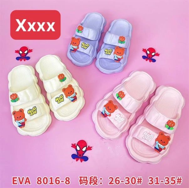  DÉP SIÊU NHẸ EM BÉ KB 8016 ĐẠI 2 QUAI GẤU HOA 489 