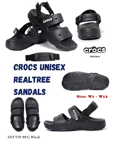  Sandal Crocs 2 quai đế liền - quai hậu tháo rời 
