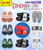  DÉP SIÊU NHẸ NAM KB DH90-70 CHỮ G SỌC 213 