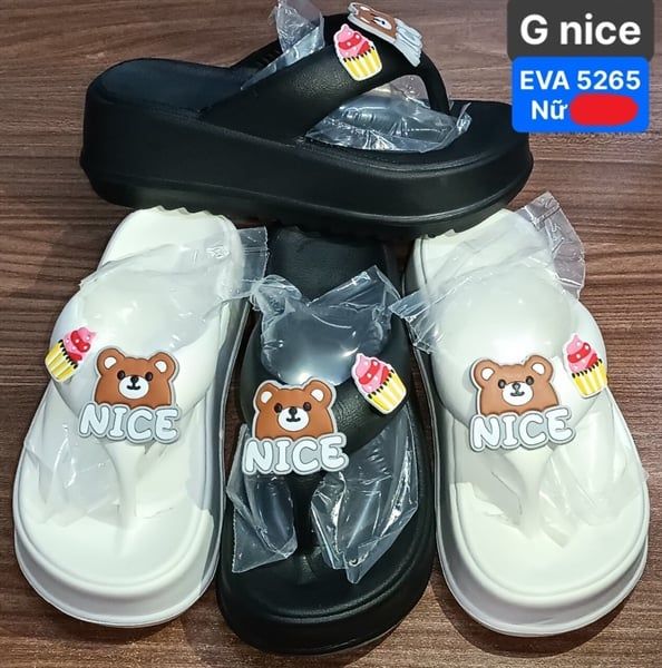  KẸP SIÊU NHẸ NỮ KB 5265 NỮ GẤU NICE KEM 098 