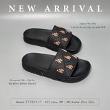  Dép ngang phối chữ LA đế kép 