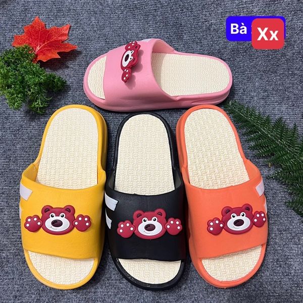  DÉP SIÊU NHẸ NỮ KB 3060 NỮ GẤU DÂU TAY 489 