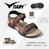  Sandal Nam Tiaipi 2 quai bế phối da đế kép 