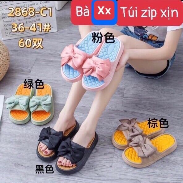  DÉP NHẸ 2868-C1 NỮ NƠ TÚI ZIP XỊN 545 