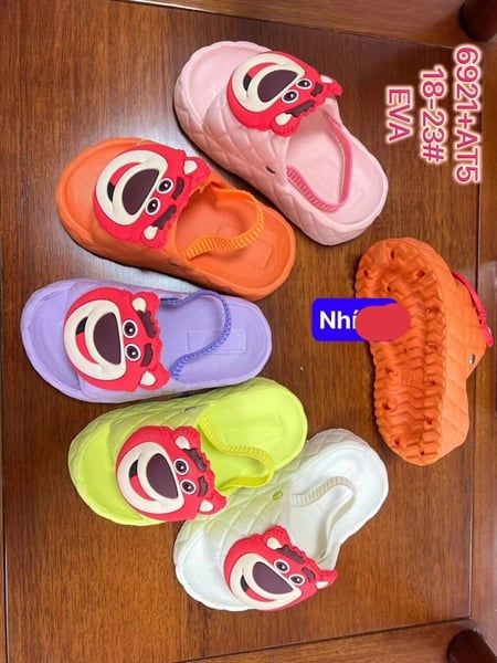  DÉP SIÊU NHẸ EM BÉ KB 6921-AT5 NHÍ THUN GẤU DÂU 489 