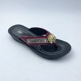  KẸP SI NỮ KB ĐỎ XOÀN BÔNG LỚN 031 