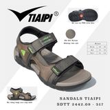  Sandal Nam Tiaipi 2 quai bế phối da đế kép 