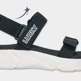  Sandal Nữ Lucky 2 quai đế trơn - quai hậu tháo rời 