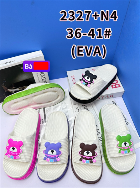  DÉP SIÊU NHẸ NỮ KB 2327-4 GẤU FUNNG 489 
