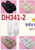 DÉP SIÊU NHẸ NỮ KB DH341-2 TRƠN 2 QUAI NGANG 213