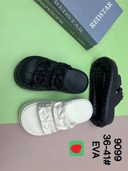  DÉP SIÊU NHẸ NỮ KB 9099 NỮ 2 QUAI NHÚN TRƠN 099 