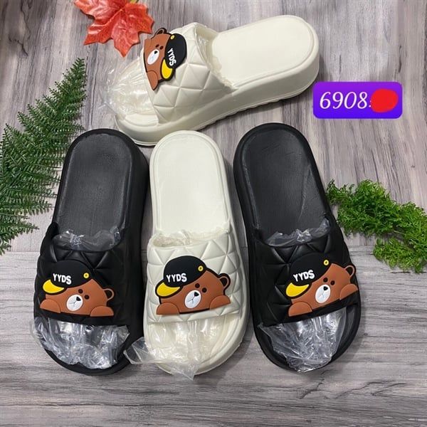  DÉP SIÊU NHẸ NỮ KB 6908 NỮ GẤU NÓN YYDS 489 