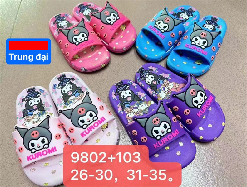  DÉP NHỰA EM BÉ KB 9802-103 KUROMI 489 