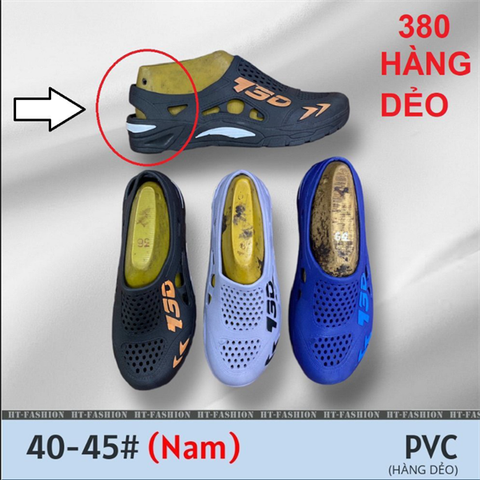  GIÀY NHỰA NAM KB 380 LỖ 150 317 