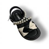  SANDAN TT KA 8668 ĐEN 3 QUAI CHÉO NHÚM XOÀN 421 