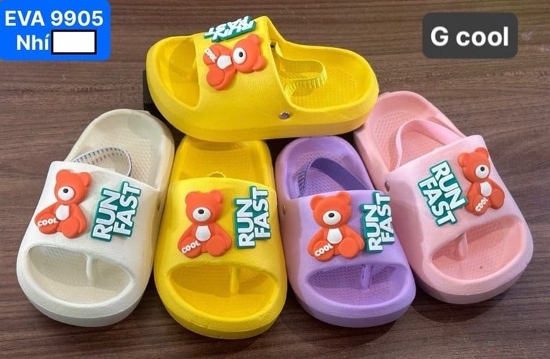  DÉP SIÊU NHẸ EM BÉ KB 9905 NHÍ GẤU RUNFAST 098 