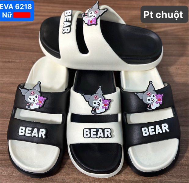  DÉP SIÊU NHẸ NỮ KB 6218 2Q KUROMI BEAR 098 
