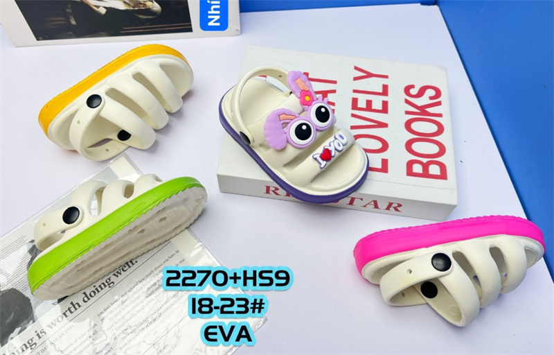  SANDAN SIÊU NHẸ EM BÉ KB 2270-9 MẮT THỎ 489 