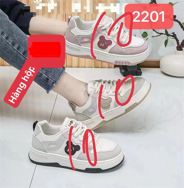 GIÀY TT KA 2201 ĐẦU GẤU 489