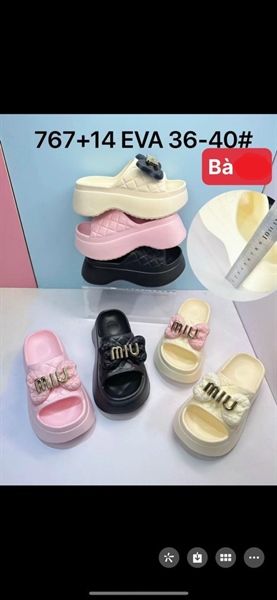 DÉP SIÊU NHẸ NỮ KB 767 NỮ NƠ MIU 356 