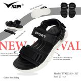  Sandal Nữ Tiaipi 2 quai đế trơn - quai hậu tháo rời 