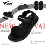  Sandal Nam Tiaipi 2 quai đế trơn - quai hậu tháo rời 