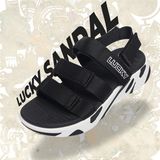  Sandal Nam Nữ Lucky 3 quai đế trơn - quai hậu tháo rời 