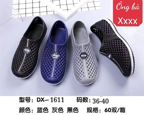  GIÀY NHỰA NAM KB NAM ĐỦ MÀU (1611 XỎ NEW) 001 