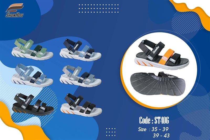 SANDAN DÙ KA ST406 3Q CHÉO HÀNG ĐẶT 034