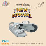  Sandal Nam Facota 2 quai đế trơn - quai hậu tháo rời 