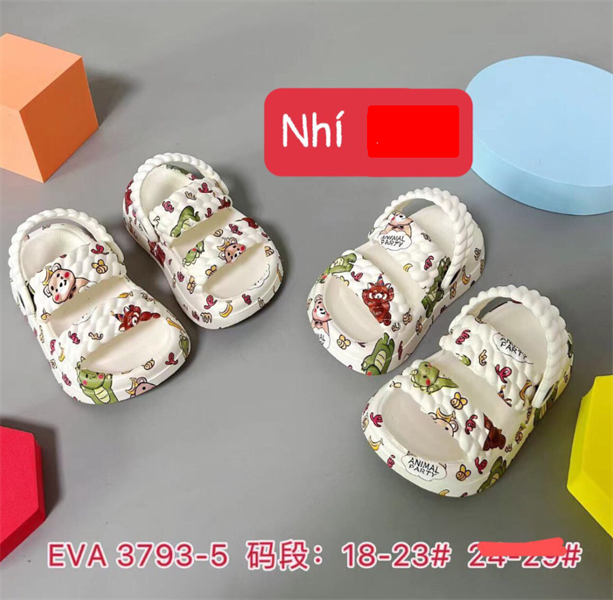  SANDAN SIÊU NHẸ EM BÉ KB 3793-5 HÌNH THÚ 039 