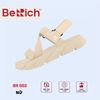Sandal Nữ BeRich 3 quai chéo đế trơn - quai hậu tháo rời