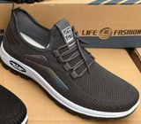  GIÀY VẢI KA X02 GÓT 3 SỌC 383 