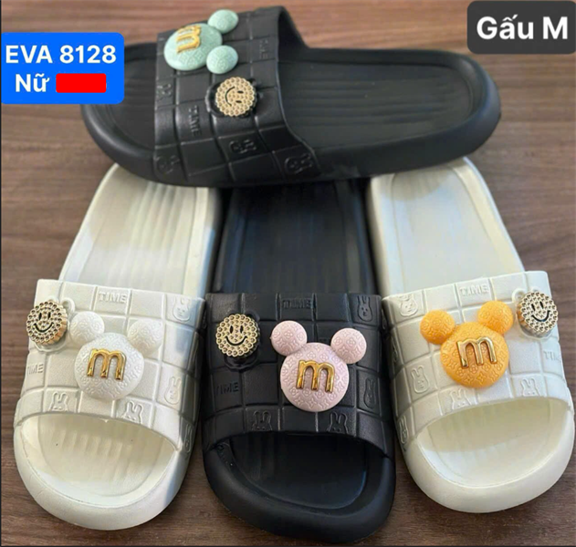 DÉP NHẸ KB 8138 GẤU CHỮ M 098