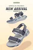  Sandal Nữ Sondoni 2 quai đế trơn - quai hậu tháo rời 