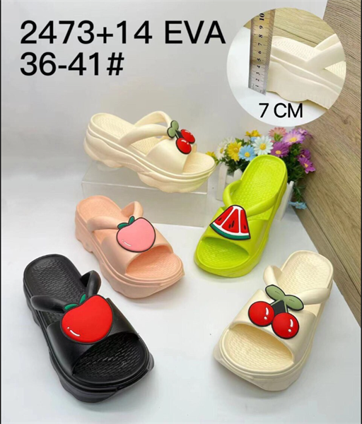  DÉP SIÊU NHẸ NỮ KB 2473-14 NỮ TRÁI CÂY 003 