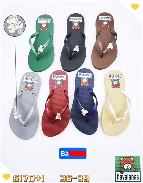  KẸP XỐP NỮ KB 617-1 GẤU 489 