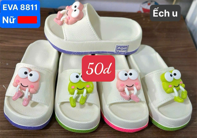 DÉP SIÊU NHẸ NỮ KB 8811 ẾCH 098