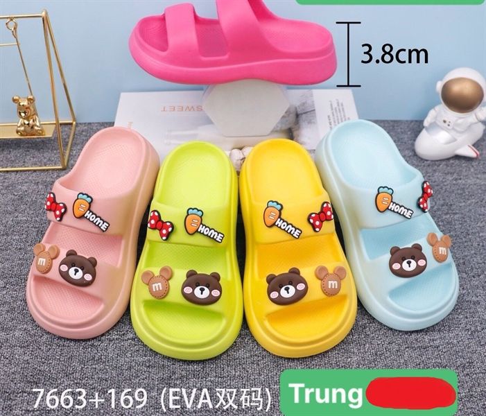  DÉP SIÊU NHẸ NỮ KB 7663 NỮ GẤU CARROT HOME 003 