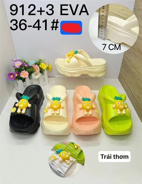  DÉP SIÊU NHẸ NỮ KB 912 NỮ QUẢ THƠM HI 098 