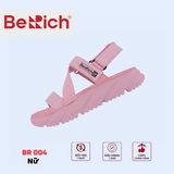  Sandal Nữ BeRich 3 quai chéo đế trơn - quai hậu tháo rời 