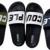 DÉP NHẸ DH206-4 NỮ ĐEN QUAI TRẮNG COUPLE 213
