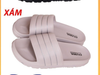 DÉP SIÊU NHẸ NAM KB DH233-1 NAM XÁM 3 SỌC 213