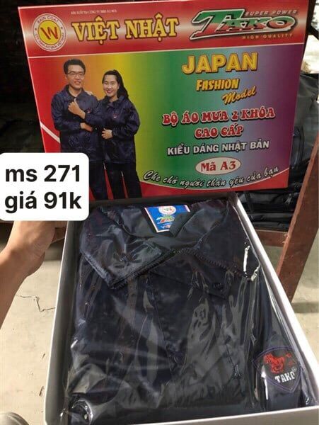  ÁO MƯA BỘ KC A3 TAKHO 07-21 