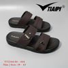 Dép ngang Tiaipi 2 quai phối Logo TA đính nút tam giác đế kép