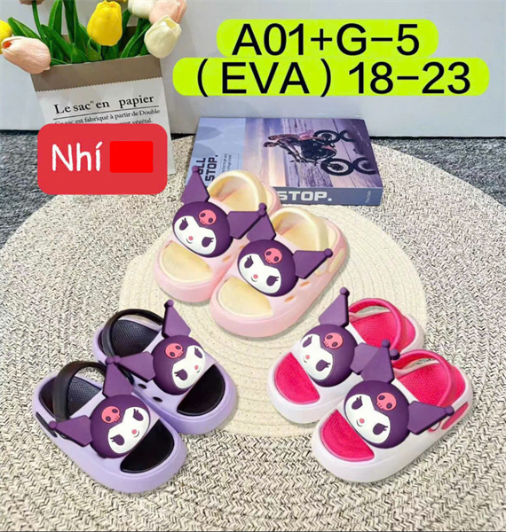 SANDAN SIÊU NHẸ EM BÉ KB A01-G-5 KUROMI 039